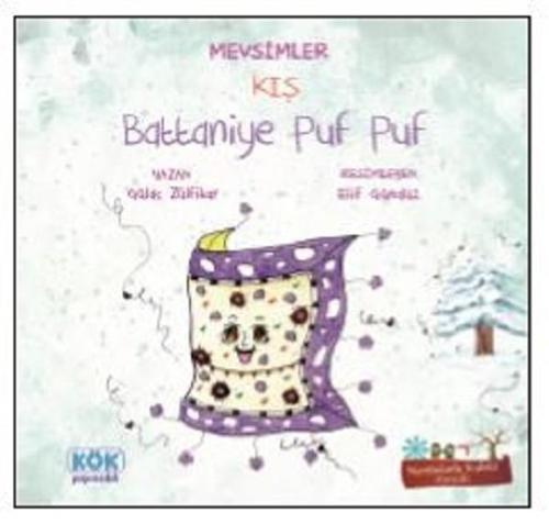 Mevsimler Kış Battaniye Puf Puf