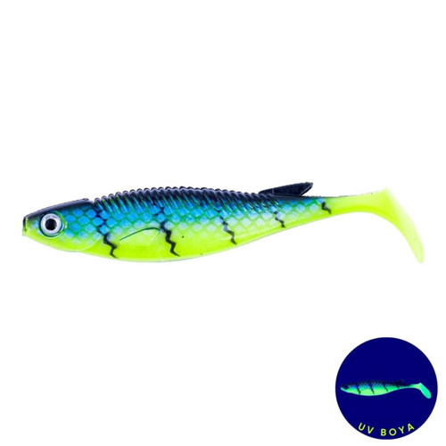Silikon Balık - 10g 100mm - Fishack PredatorX - UV Boyalı - Wave