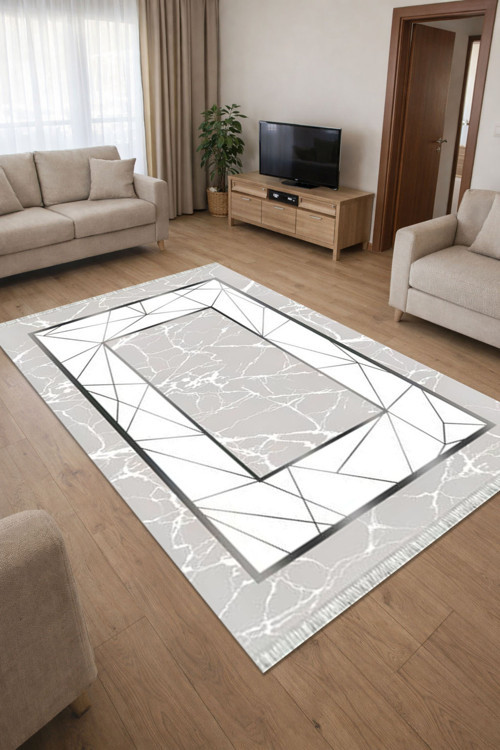 Dokuma taban Kaymaz Dijital Baskılı Yıkanabilir Leke Tutmayan Salon Halısı Yolluk