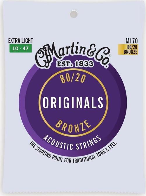 M170 Akustik Gitar Teli (10-47) 80/20 Ekstra Ligh