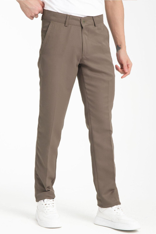 Caserta Regular Fit Erkek Armürlü Keten Pantolon - 7635