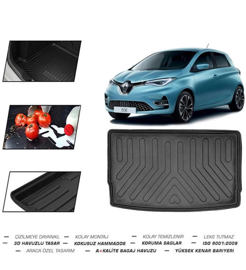 Renault Zoe (Elektrikli) 2013 Model Bagaj Havuzu