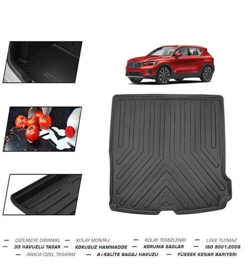 Volvo XC90 7 Koltuk 2021 Model Bagaj Havuzu