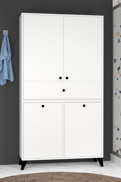 Umay Sepetli Modern Banyo Dolabı XL