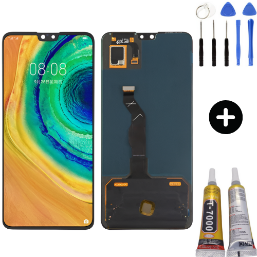 Huawei Mate 30 Tas-Al00 Tas-L29 Tas-L09 Uyumlu Oled Lcd Ekran Dokunmatik + Montaj Seti