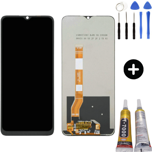 Oppo A18 Uyumlu Oled Lcd Ekran Dokunmatik + Montaj Seti
