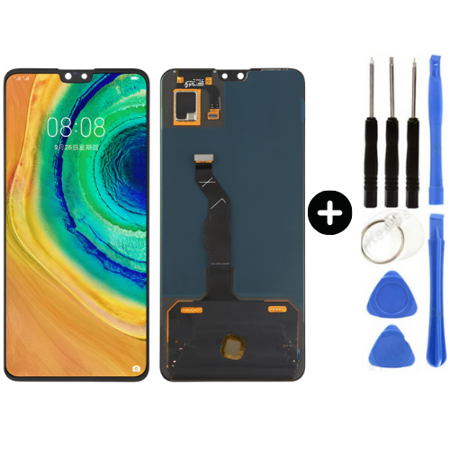 Huawei Mate 30 Tas-Al00 Tas-L29 Tas-L09 Uyumlu Servis Lcd Ekran Dokunmatik + Tamir Seti