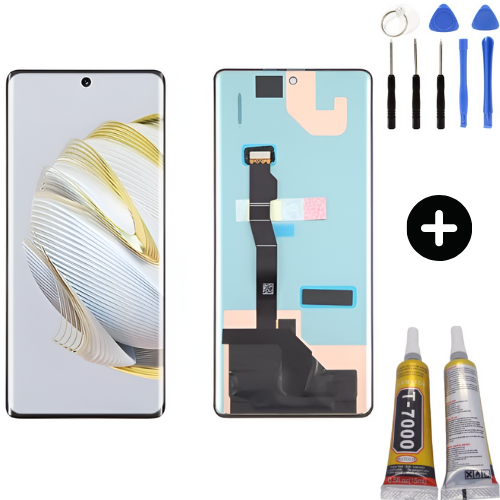 Huawei Nova 10 Nco-Lx1 Nco-Lx3 Uyumlu Hk Lcd Ekran Dokunmatik + Montaj Seti