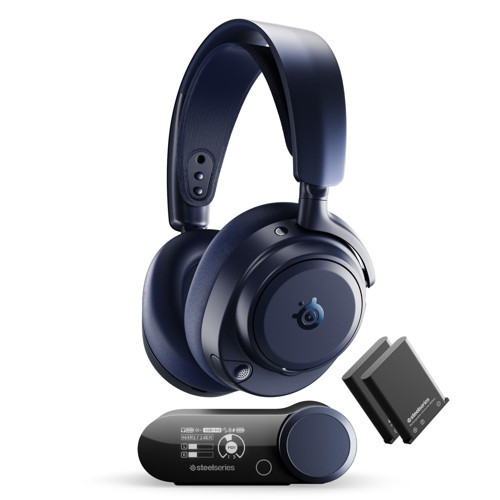 Arctis Nova Pro Omni Wireless ve Bluetooth Hi-Res Oyuncu Kulaklığı - Mavi