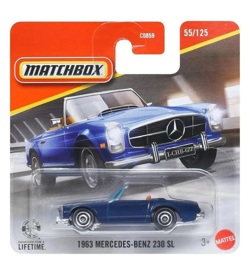 1963 Mercedes-Benz 230 SL - Mavi (1/64) JHP10