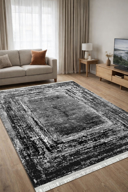 Dokuma taban Kaymaz Dijital Baskılı Yıkanabilir Leke Tutmayan Salon Halısı Yolluk