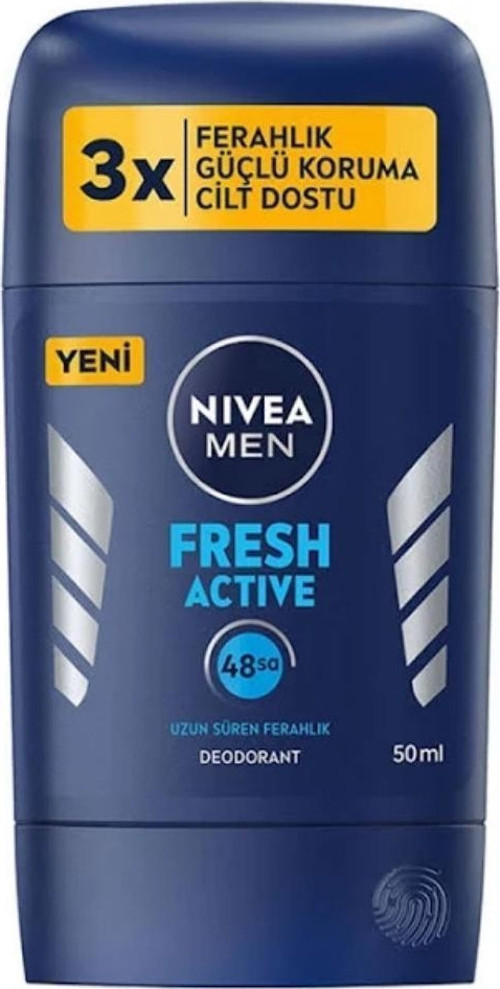 DEO STICK 50 ML.MEN FRESH ACTIVE (12'li)