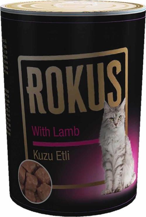 Kuzu Etli Yetişkin Kedi Konserve Maması 410 Gr
