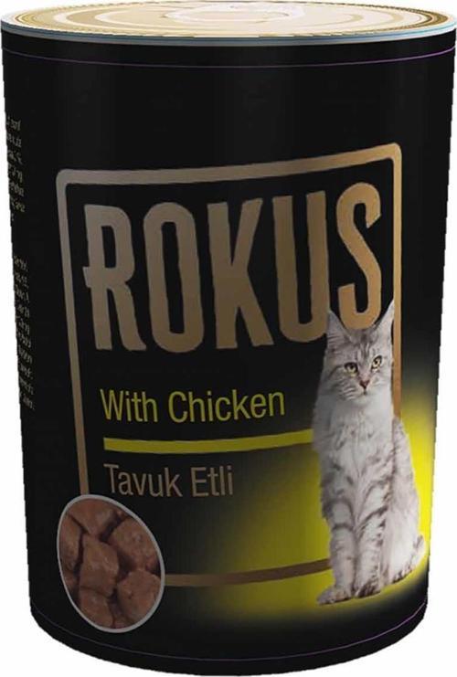 Tavuklu Yetişkin Kedi Konserve Maması 410 Gr