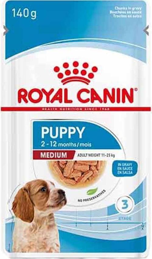 Orta Irk Yavru Köpek Yaş Maması 140 Gr