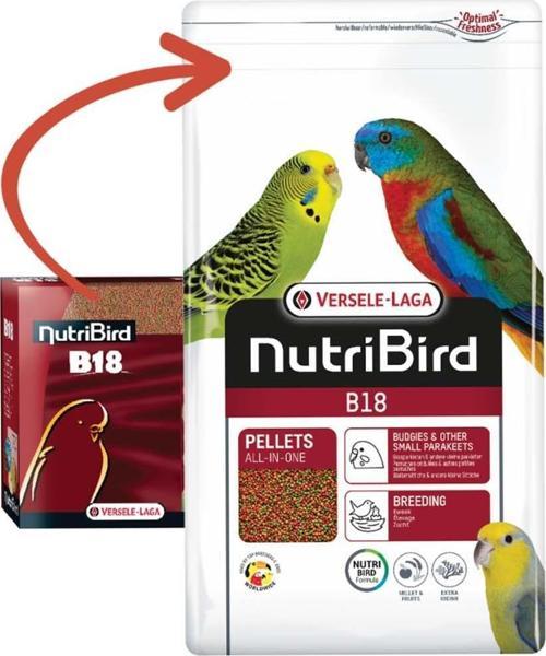 Nutribird B18 Muhabbet Pelet Yem 3 Kg