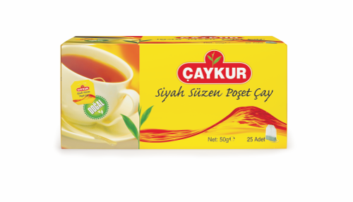 Siyah Süzen Poşet Çay 2 Gram 25 Adet