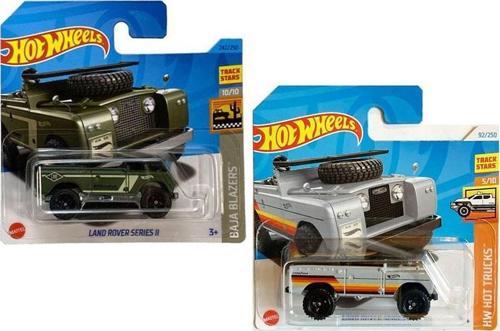 Land Rover Series II 2 Araç Set - Yeşil & Gri(1/64)