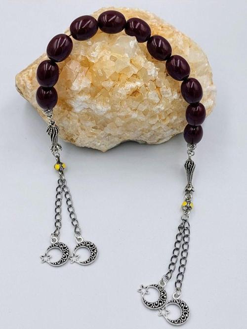 BORDO BADEM KESİM ZAZA ATEŞ KEHRİBAR TESPİH