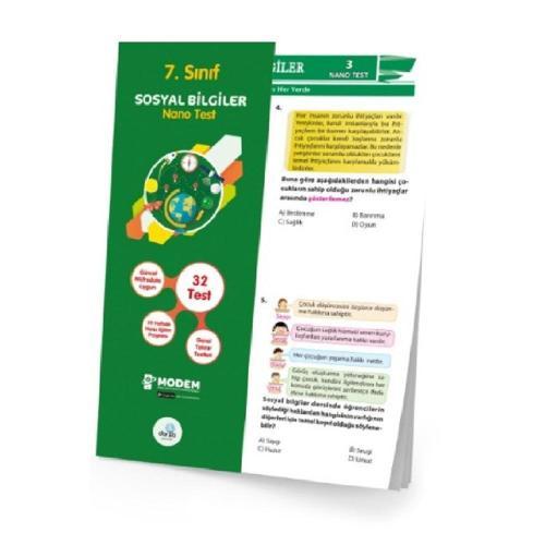 Dorya 7.Sınıf Sosyal Bilgiler Nano Test