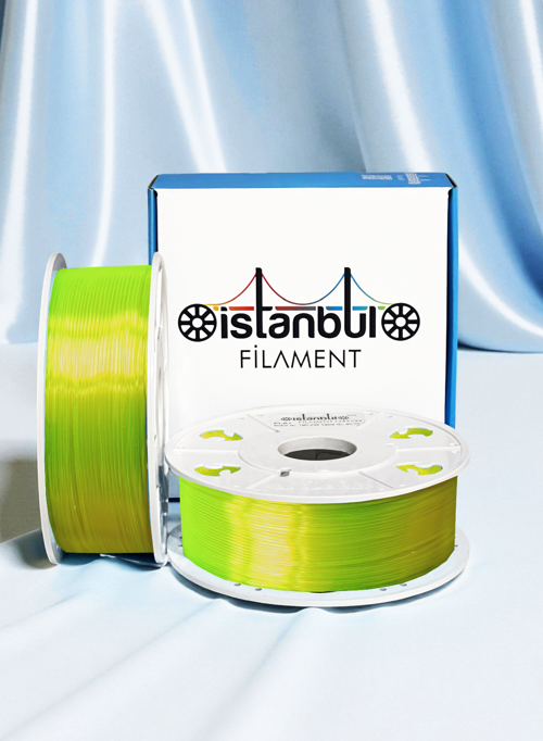 3D Baskı Pla Filament NEON Sarı 1 kg Ø 1,75MM ± 0,05 mm Bambu Lab Uyumlu