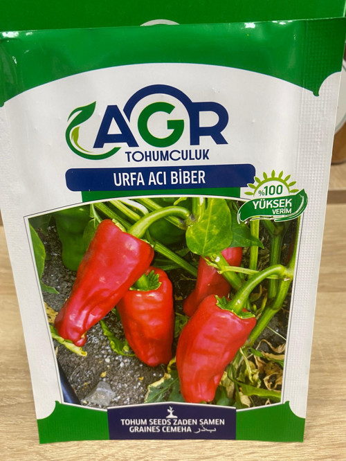 Agr Urfa Acı Bber Tohumu 10 Gr