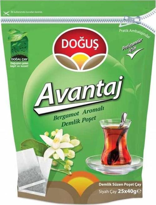 Avantaj Bergamot Aromalı Demlik Çay 25X40 Gram