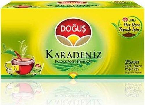 Karadeniz Süzen Poşet Çay 25X2 Gram Bergamot Aromalı