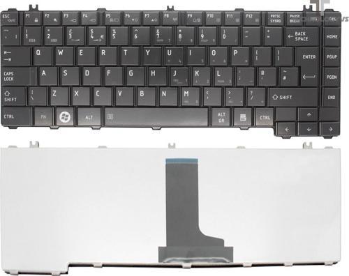 Toshiba C600 C640 C645 C645D L600 L630 L635 L640 Notebook Klavyesi - Siyah TR 9Z.N4VGQ.10T