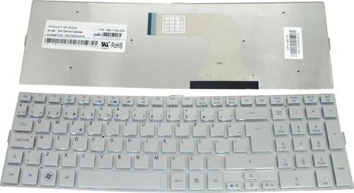 Acer Aspire 5943, 5943G, 5950G, 5950, 8943, 8943G 8950g Klavye Gri TR PK130C31019, MP-09N66TQ6698, KB.I170A.204