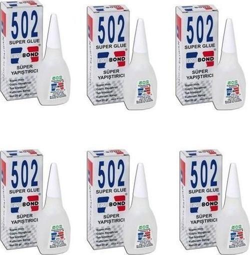 502 Yapıştırıcı 20 g 6 Adet