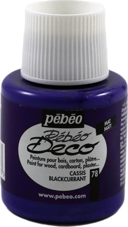 Deco Likit Akrilik Boya 110ML Şişe Mor