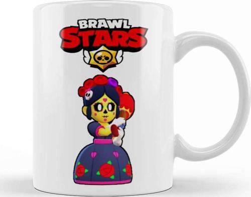 Piper Calavera Brawl Stars Kupa Bardak Porselen