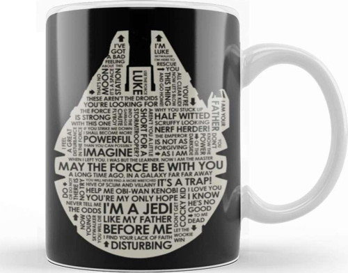 Star Wars Millenium Falcon Kupa Bardak Porselen