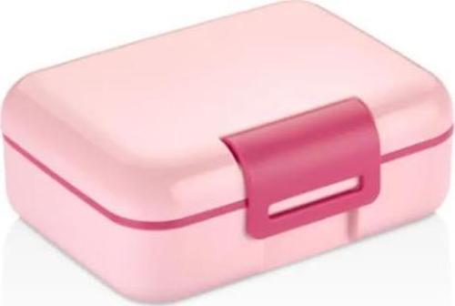 Plastik Beslenme Kutusu Lunch Box  LV-160 PEMBE