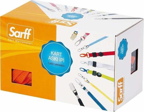 Metal Klips.MAVİ Askı İpi.50  Adetet(EKO)