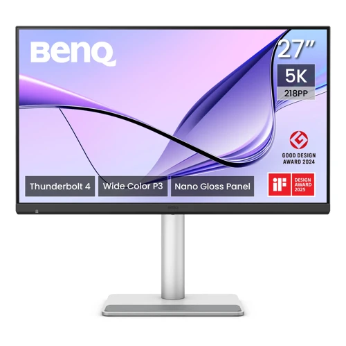 MA270S 27'' 5K IPS Mac Kullanıcıları İçin Thunderbolt 4 Destekli Nano Gloss Monitör Gümüş