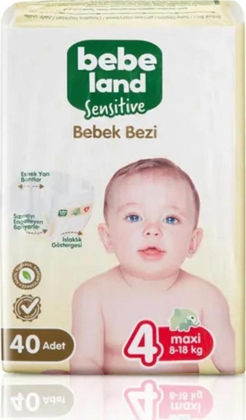 Sensitive Bebek Bezi Maxi 4 Numara 40 Lı