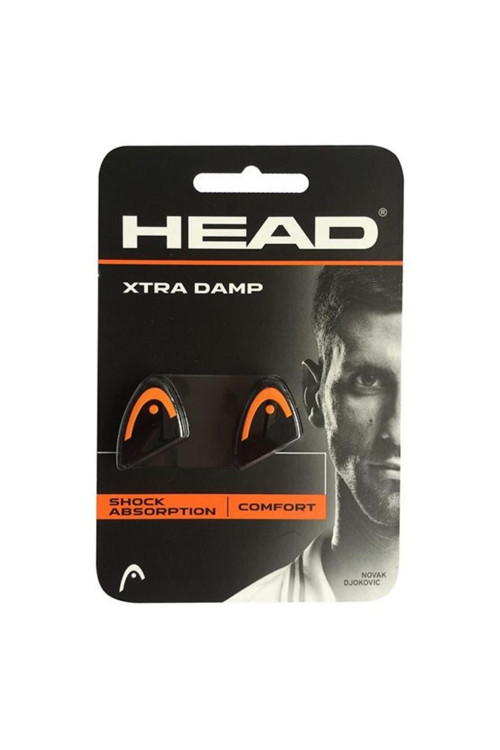 Xtra Damp Siyah Turuncu Dampner Tenis Raket Titreşim Önleyici 2li