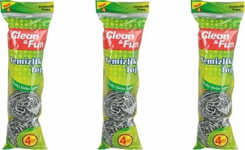 3 Paket Bulaşık Ovma Teli 4X20 G