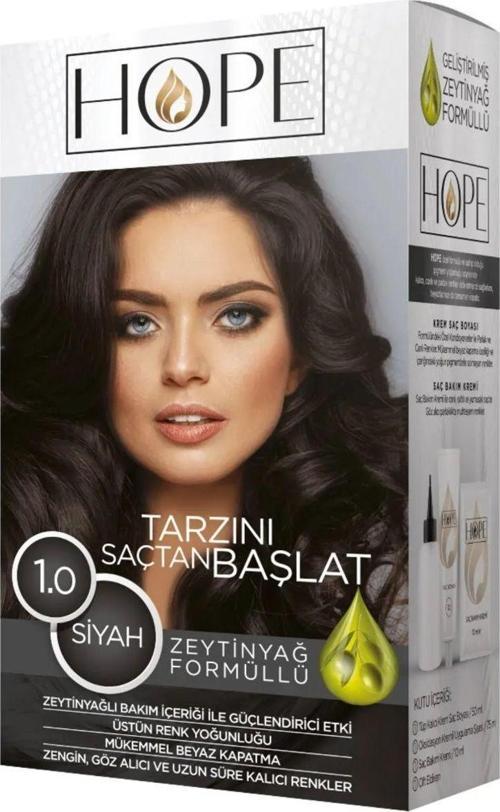 Saç Boyası 1.0 Siyah Renk