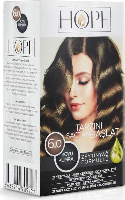 Saç Boyası 6.0 Koyu Kumral Renk