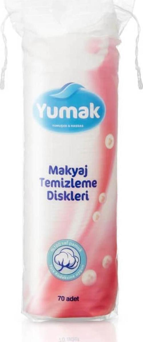 Disk Makyaj Temizleme Pamuk 70 Li 2 Adet