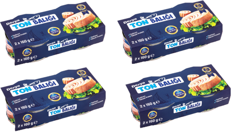 Ton Balığı İri Parçalı 2x160 Gr*4