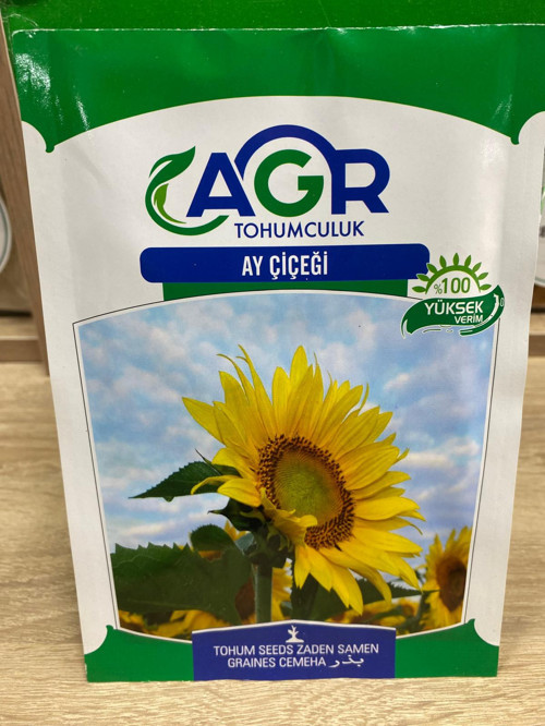 Agr Ay Çiçeği Çekirdek Tohumu 10 Gr