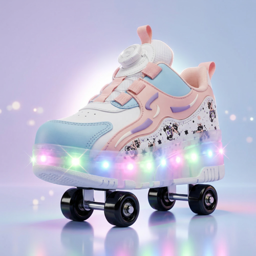 Patenli Işıklı Spor Ayakkabısı & Tekerlekli Sneakers