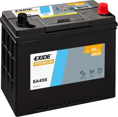 EA456 12V 45Ah 390A Premium Akü (Üretim Tarihi:2025)