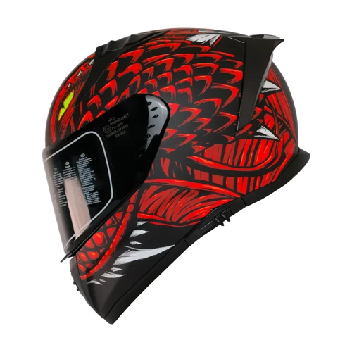 Pro Helmets M-801 Snake Full Face Motosiklet Kaskı