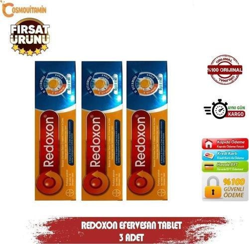 Redoxon 3'Lü Etkili 15 Efervesan Tablet 3 Adet
