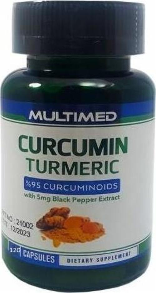 Curcumin Turmeric (Zerdeçal)120 Kapsül 8682009110076